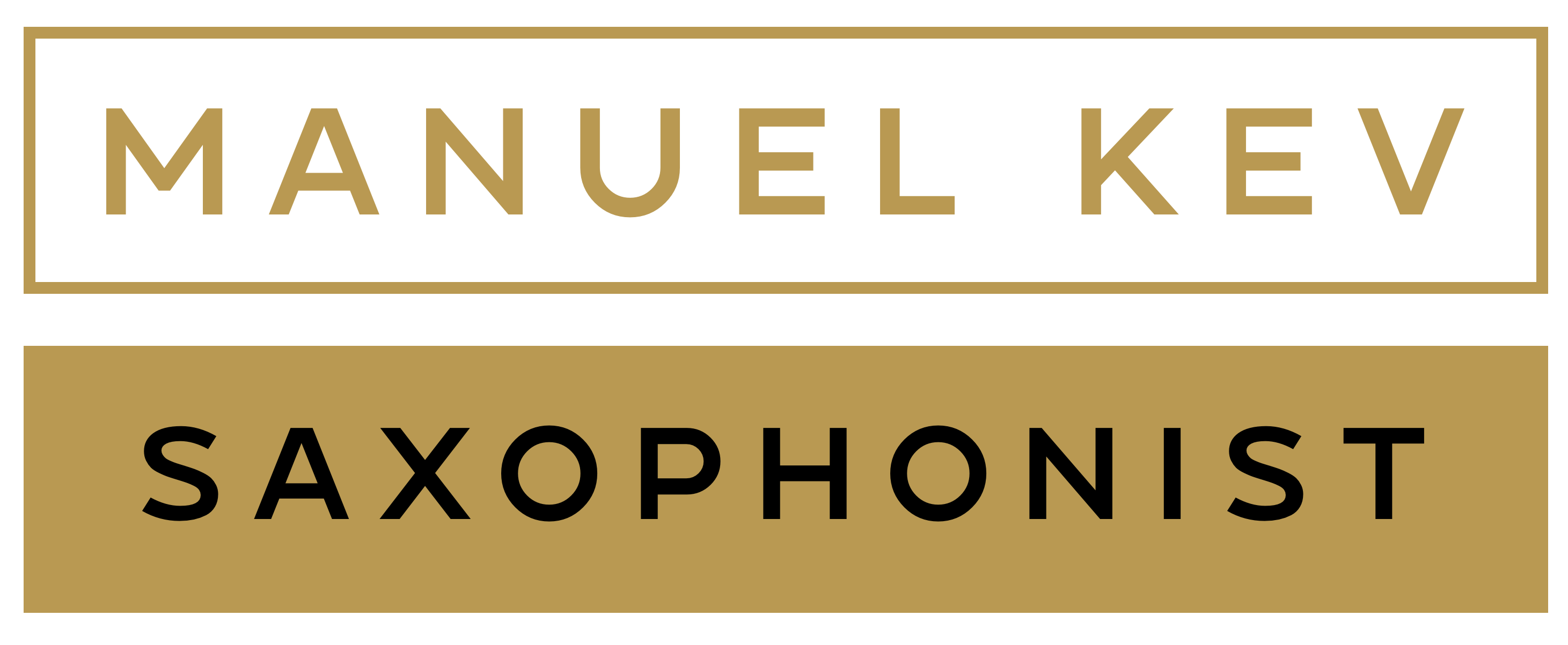 Manu Saxophonist Logo